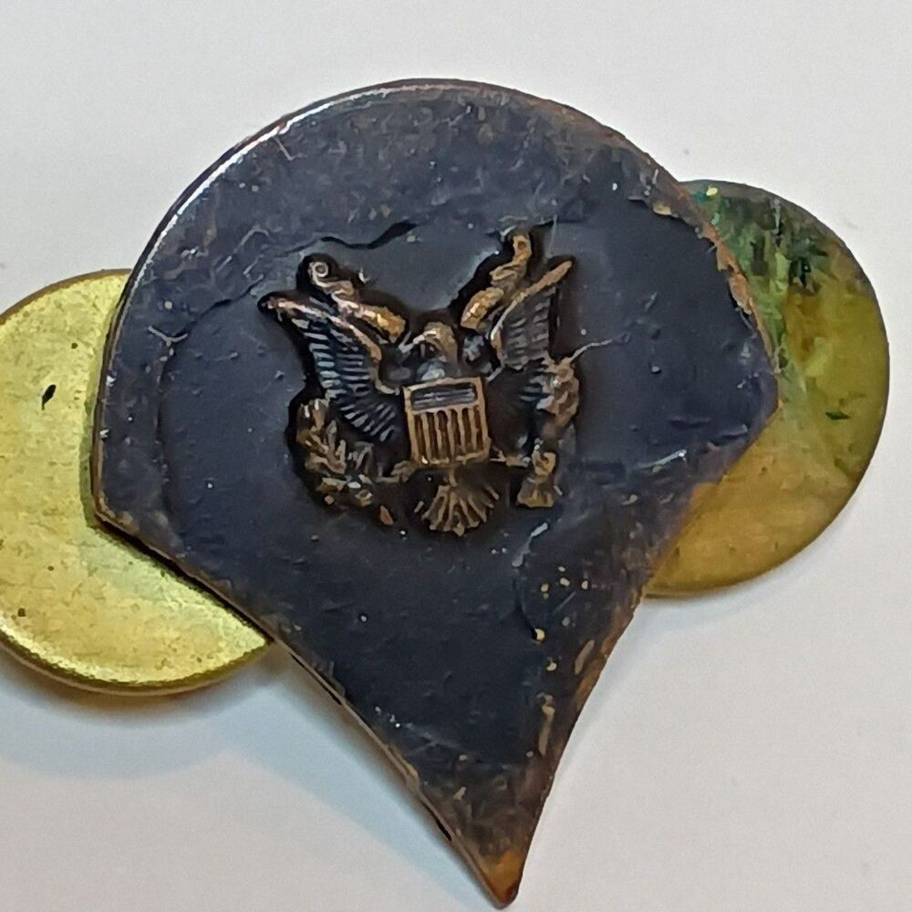 Specialist 4 (E4) Rank Collar Insignia US Army Subdued